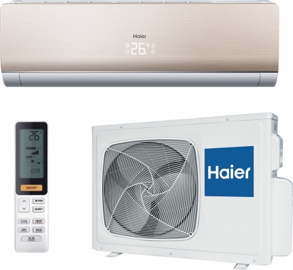 Кондиционер Haier Lightera DC Inverter AS12NS4ERA Gold / 1U12BS3ERA
