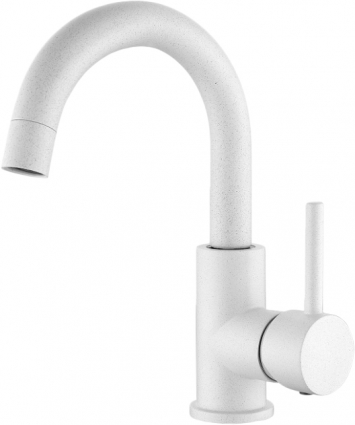 Смеситель Elghansa Rund 16B1029-White Stone для раковины