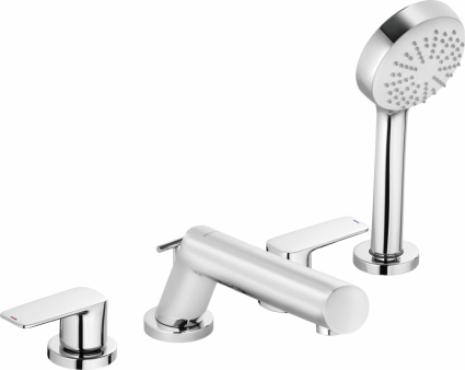 Смеситель Kludi Pure&Style 404250575 на борт ванны