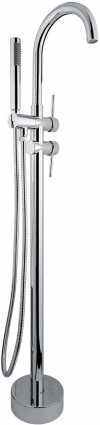 Смеситель Timo -Saona 2300/00Y-CR chrome напольный, для ванны с душем