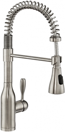 Смеситель E.C.A. Kitchen Mixers 406218019 для кухни, нержавеющая сталь