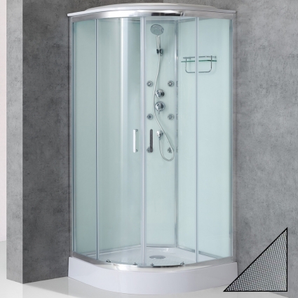 Душевая кабина BelBagno Uno Cab R 2 80 P Cr TOP