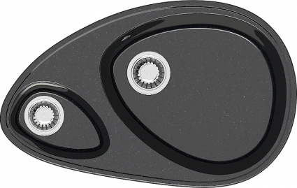 Мойка кухонная Marrbaxx Эмма Z013Q004 черный