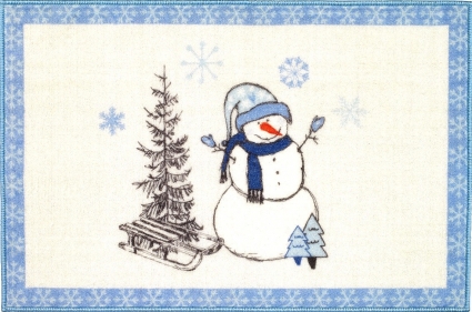 Коврик Avanti Let it Snow 13321J белый