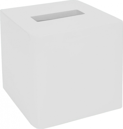 Бокс для салфеток Kassatex Lacca White ALA-TH-W белый