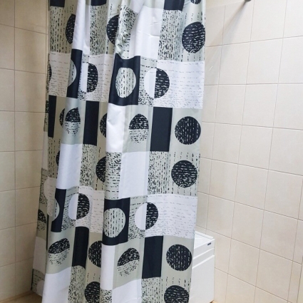 Штора для ванной Bath Plus 2100F/8G black