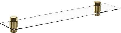Полка De Aqua Токката TOK 505 080 G золото, 80 см