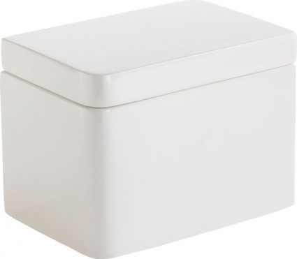 Контейнер Kassatex Lacca White с крышкой