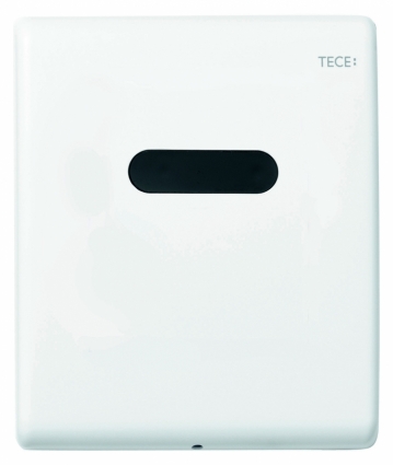 Кнопка смыва Tece Planus Urinal 6 V-Batterie белая матовая