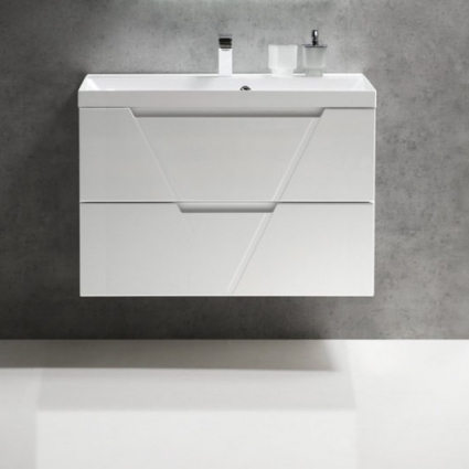 Тумба для комплекта BelBagno Vittoria 90 bianco lucido