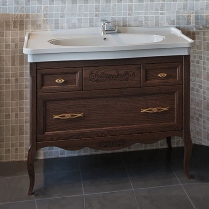Тумба для комплекта ASB-Woodline Модерн 105 антикварный орех
