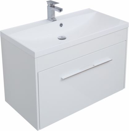 Тумба для комплекта Aquanet Августа 90 белая