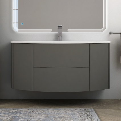 Тумба для комплекта Cezares Eden 120 grigio talpa opaco