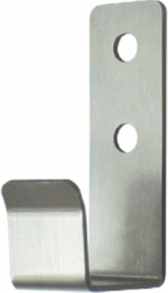 Крючок Nofer Classic 09015.S одинарный, матовый