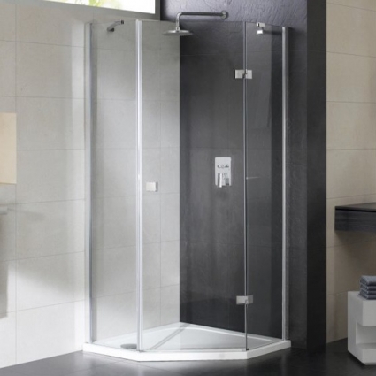 Душевой уголок Cezares Crystal-S-P-1-100-C-Cr-R