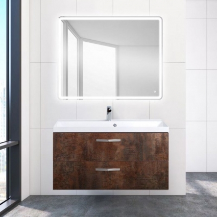 Мебель для ванной BelBagno Aurora 100 metallo vintage