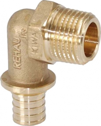 Угольник Rehau Rautitan 20-R1/2 RX+ наружная резьба