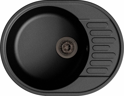 Мойка кухонная GranFest Quarz Z58 черный