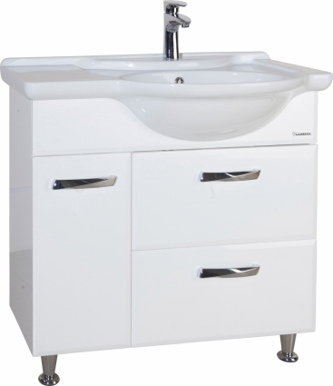 Тумба для комплекта Bellezza Балтика 90 R белая