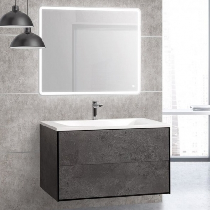 Мебель для ванной Cezares Premier HPL 100 BLUM manganese