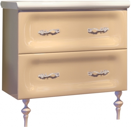Тумба для комплекта Marka One Cheri 80Н vanilla