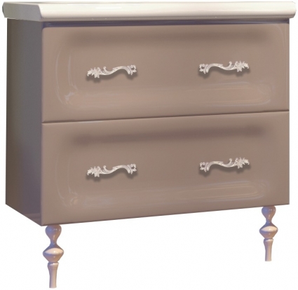 Тумба для комплекта Marka One Cheri 80Н cappuccino