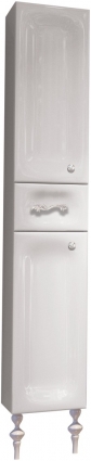 Шкаф-пенал Marka One Cheri 30Н white, L
