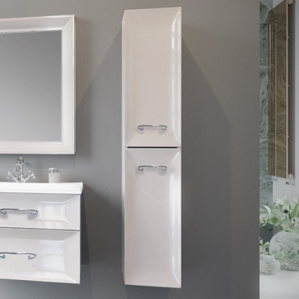 Шкаф-пенал Marka One Delice 30П white, R