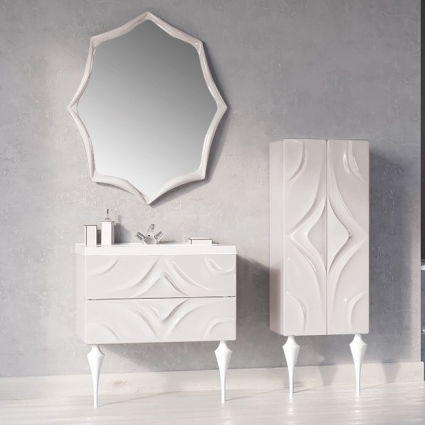Мебель для ванной Marka One Angel 80 white