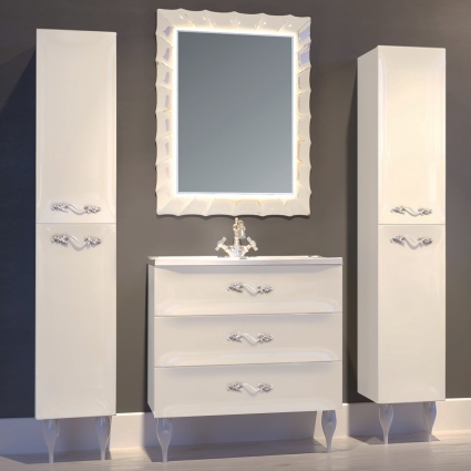 Мебель для ванной Marka One Lumier 75Н white