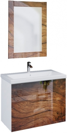 Мебель для ванной Marka One Lacio 80П wood
