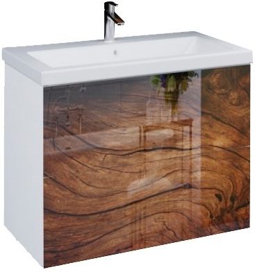 Тумба для комплекта Marka One Lacio 80П wood