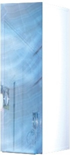Шкаф Marka One Liriya 25П blue marble, L