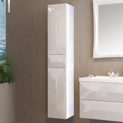 Шкаф-пенал Marka One Elegant 30П white, R