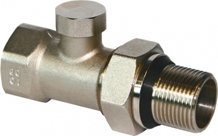 Вентиль Royal Thermo RTO 50.007 на обратную подводку прямой 1/2"