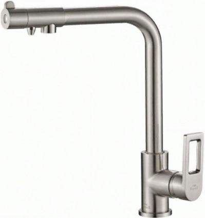 Смеситель Steel Hammer SH 572 SATIN для кухонной мойки