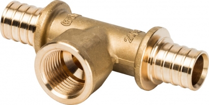 Тройник Stout SFA 0028 20xR 1/2", аксиальный, с внутренней резьбой