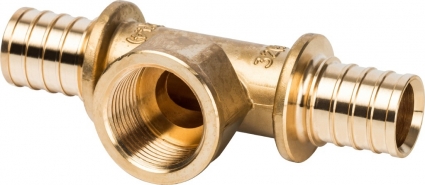 Тройник Stout SFA 0028 32xR 1", аксиальный, с внутренней резьбой