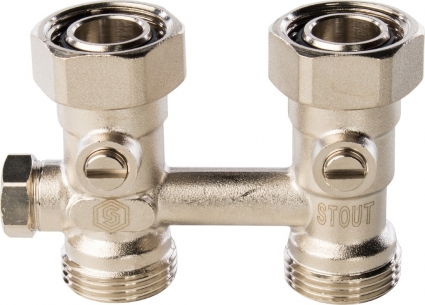 Узел присоединения Stout SVH 0001 3/4", прямой