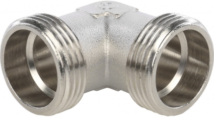 Угольник Stout SFT-0010 1" никелированный