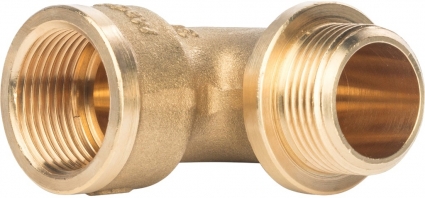 Угольник Stout SFT-0015 3/4" НВ, с упором