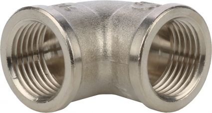 Угольник Stout SFT-0014 1/2" никелированный