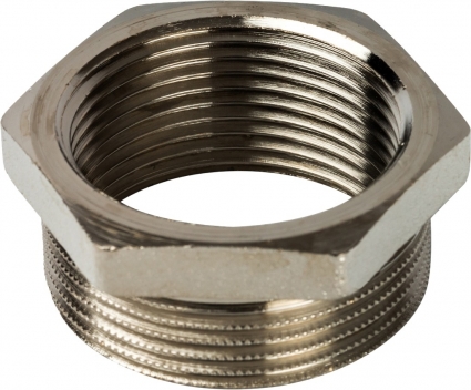 Футорка Stout SFT-0029 1 1/4"x1" никелированная