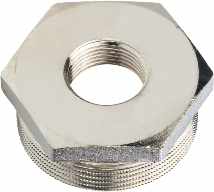 Футорка Stout SFT-0029 1 1/2"x3/4" никелированная