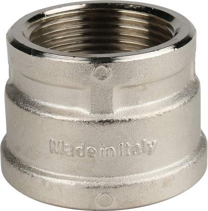 Муфта Stout SFT-0006 1 1/2"х1 1/4" переходная, никелированная