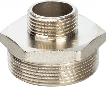 Ниппель Stout SFT-0004 2"х1" переходной, никелированный
