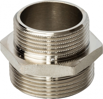 Ниппель Stout SFT-0004 1 1/2"х1 1/4" переходной, никелированный