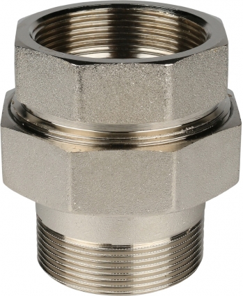 Американка Stout SFT-0041 2" ВН, с уплотнением, никелированная