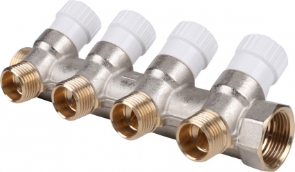 Коллектор Stout SMB 6851 3/4" х 1/2", 4 выхода
