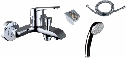 Смеситель Clever Start Elegance 60179 для ванны с душем